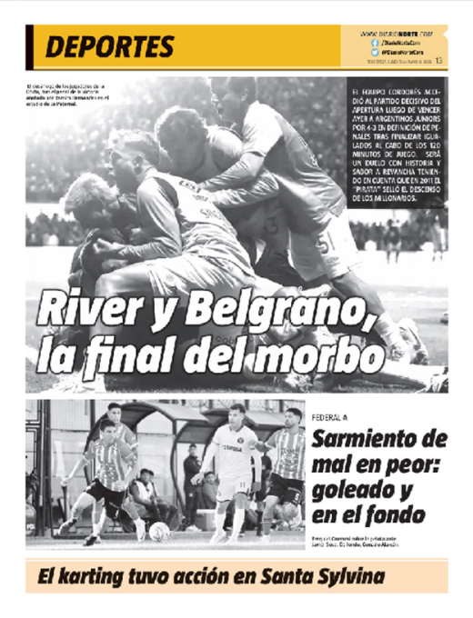 River y Belgrano, la final del Morbo