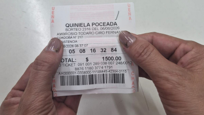 Poceada para uno solo: apostador de Lapachito ganó más de $ 536 millones