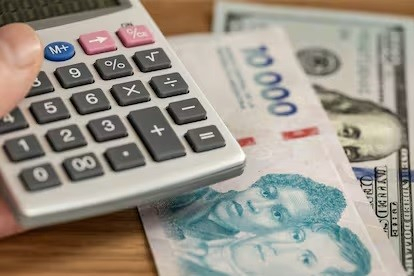 Pesos y dólares