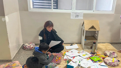"Libroteca" en el centro de salud del barrio Fray Salvador Gurrieri