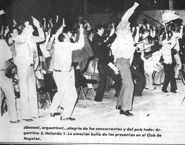 mundial 78 festejos