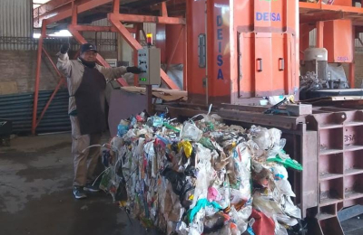 La planta de residuos sólidos de Sáenz Peña procesa unas 500 toneladas al año