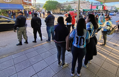 Operativo especial para esta tarde de domingo en Sáenz Peña