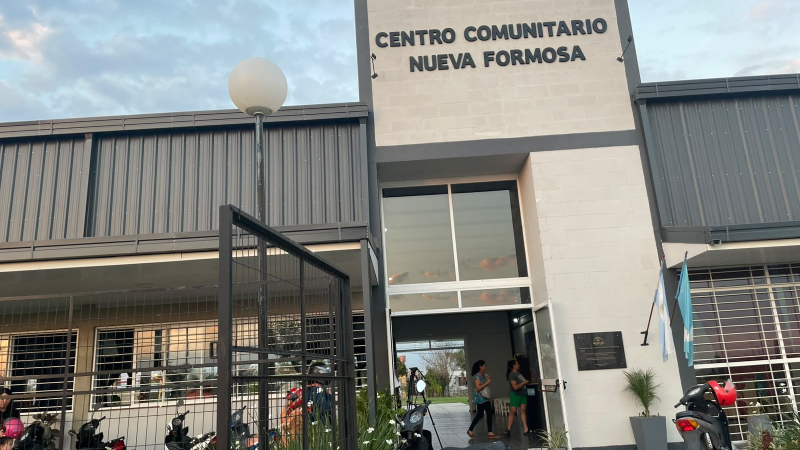 El Centro Comunitario Nueva Formosa ofrece múltiples actividades para todas las edades