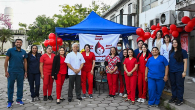 Centro de Hemoterapia: colecta externa de sangre