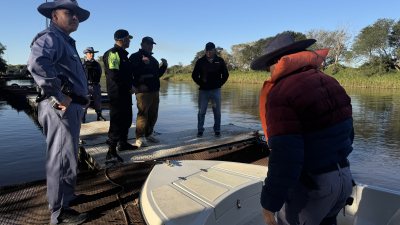 Se refuerza la búsqueda del chaqueño desaparecido en aguas del Paraná