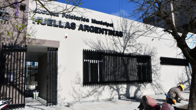 Avanza la refacción en la escuela municipal Huellas Argentinas