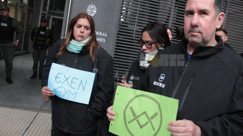 Trabajadores de Exen reclamaron ante el Juzgado Federal y hablan de hostigamiento de las fuerzas