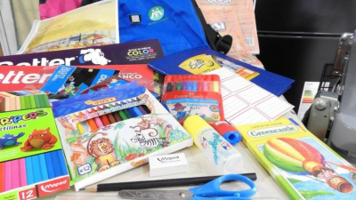Villa Berthet: realizarán una nueva entrega de útiles escolares para todos los niveles educativos