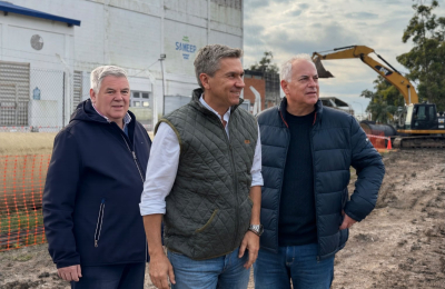 Zdero consiguió la extensión del Segundo Acueducto hasta Río Muerto