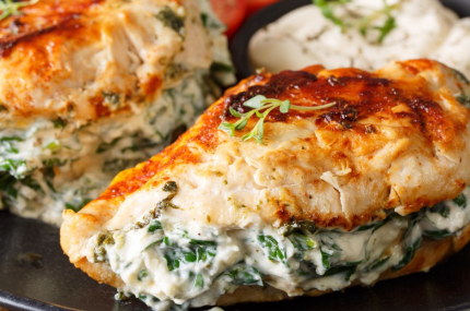 Pechuga rellena keto: la receta que resuelve el almuerzo o la cena