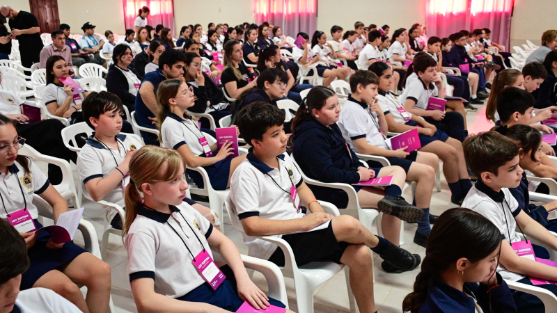 Hablemos de Donación sigue concientizando en escuelas de la provincia