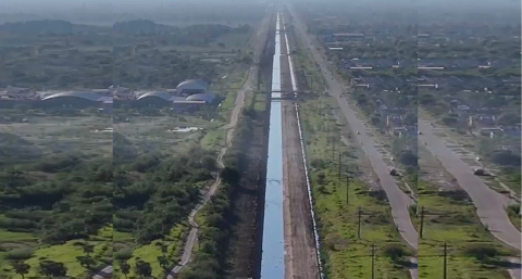 Vialidad Provincial completó la limpieza del canal Soberanía