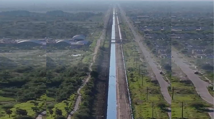 Vialidad Provincial completó la limpieza del canal Soberanía