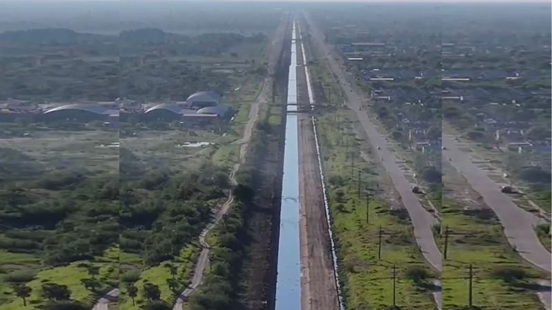 Vialidad Provincial completó la limpieza del canal Soberanía