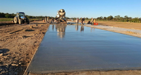 Avanza nueva pista de aterrizaje en Misión Nueva Pompeya