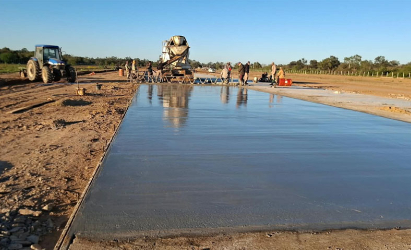 Avanza nueva pista de aterrizaje en Misión Nueva Pompeya