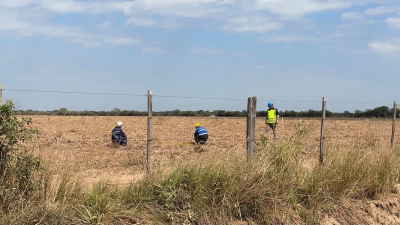 Avanza el parque solar entre Las Lomitas y Pozo del Tigre