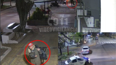 Robó una silla de un comercio, las cámaras siguieron sus pasos y terminó detenido