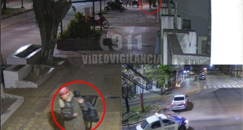 Robó una silla de un comercio, las cámaras siguieron sus pasos y terminó detenido