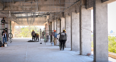 Las nuevas instalaciones del Insssep ya tienen un 70% de avance