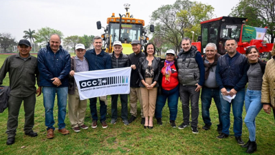 Zdero suma equipamiento para los consorcios de Tres Isletas