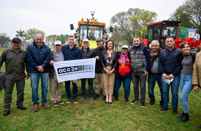 Zdero suma equipamiento para los consorcios de Tres Isletas