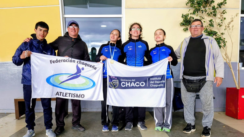 Cuatro atletas chaqueños se destacaron en el campeonato nacional sub 16  