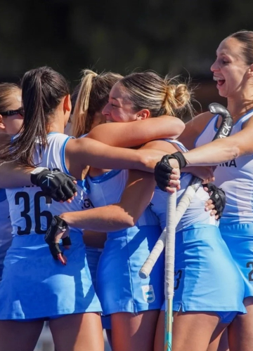 La selección argentina de hockey femenino goleó a Chile y ganó el oro