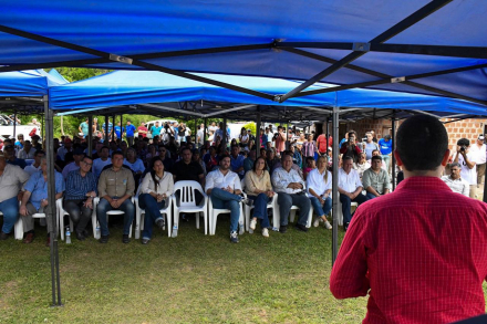 Lanzaron en Pirané la campaña agrícola de maíz y cucurbitáceas
