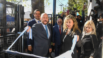 Se inauguró la ampliación del edificio del Juzgado de Paz de Laguna Blanca
