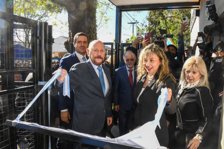 Insfrán inauguró la refacción y ampliación del edificio del Juzgado de Paz de Laguna Blanca (3)