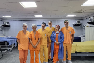 Importante reconstrucción facial pediátrica en el HAC