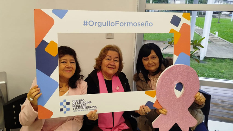 Desayuno Rosa en el Centro de Medicina Nuclear y Radioterapia