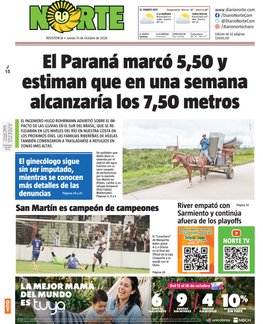 Edición del 15-10-2026