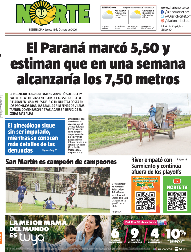 Edición del 15-10-2026