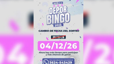 El Deporbingo se sorteará el 4 de diciembre