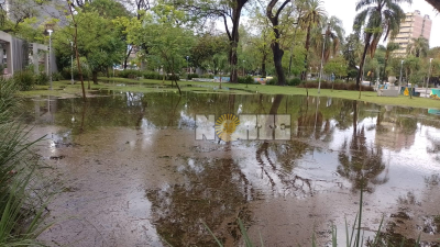 Cayeron 57 milímetros en Resistencia y el tiempo seguirá inestable todo el fin de semana