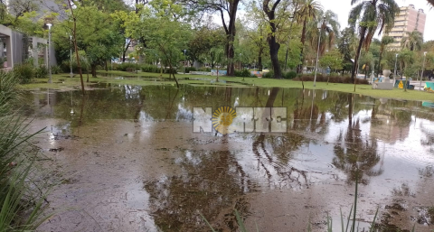 Cayeron 57 milímetros en Resistencia y el tiempo seguirá inestable todo el fin de semana