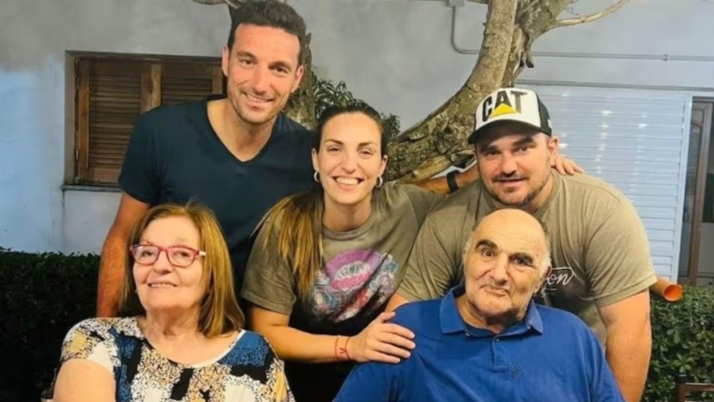 Murió la mamá de Lionel Scaloni a los 74 años
