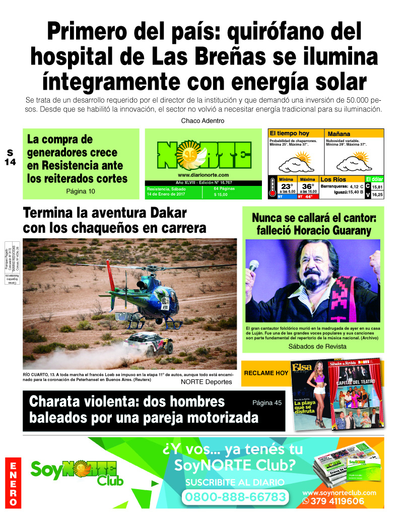 Edición del 14.01.17
