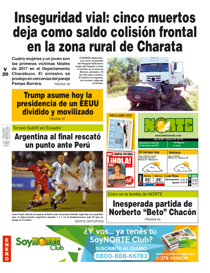 Edición del 20.01.17