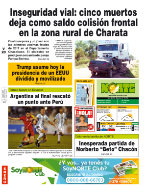 Edición del 20.01.17