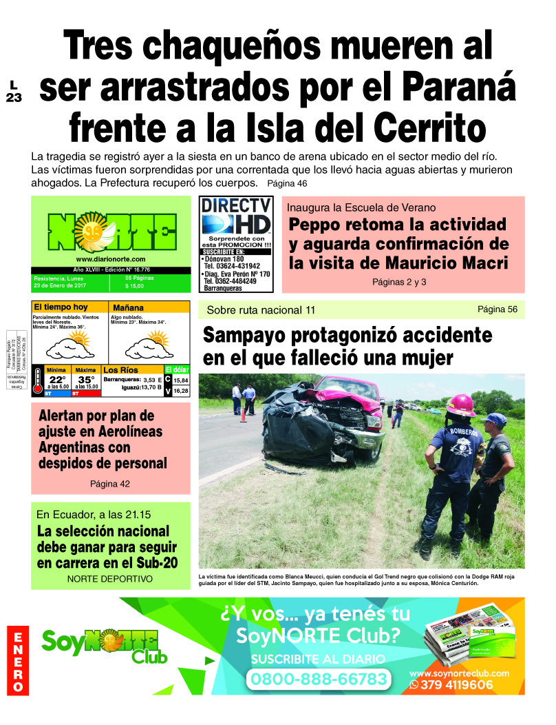 Edición del 23.01.17
