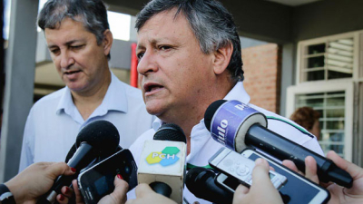 “En marzo esperamos que se empiece a notar la reactivación”, confió el gobernador Peppo