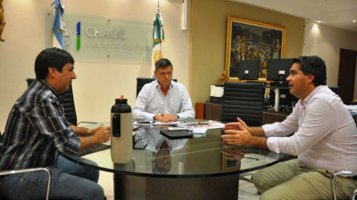 Peppo, Capitanich y Martínez definieron encarar unidos el proceso electoral legislativo