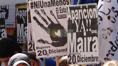 La desaparición de Maira entre los reclamos por el Día de la Mujer
