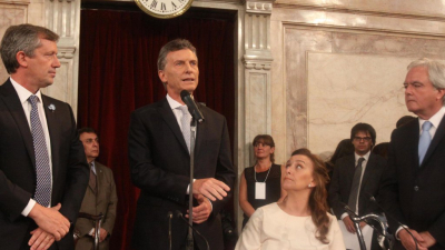 El presidente Macri inaugura mañana el 135 período de sesiones ordinarias del Congreso de la Nación