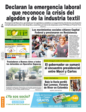 Edición del 16.03.17