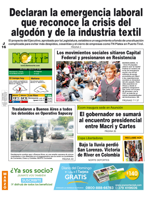 Edición del 16.03.17